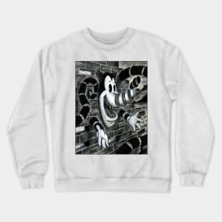 Wolf in Wall Crewneck Sweatshirt